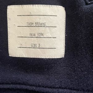 Thom Browne Zip Hoodie